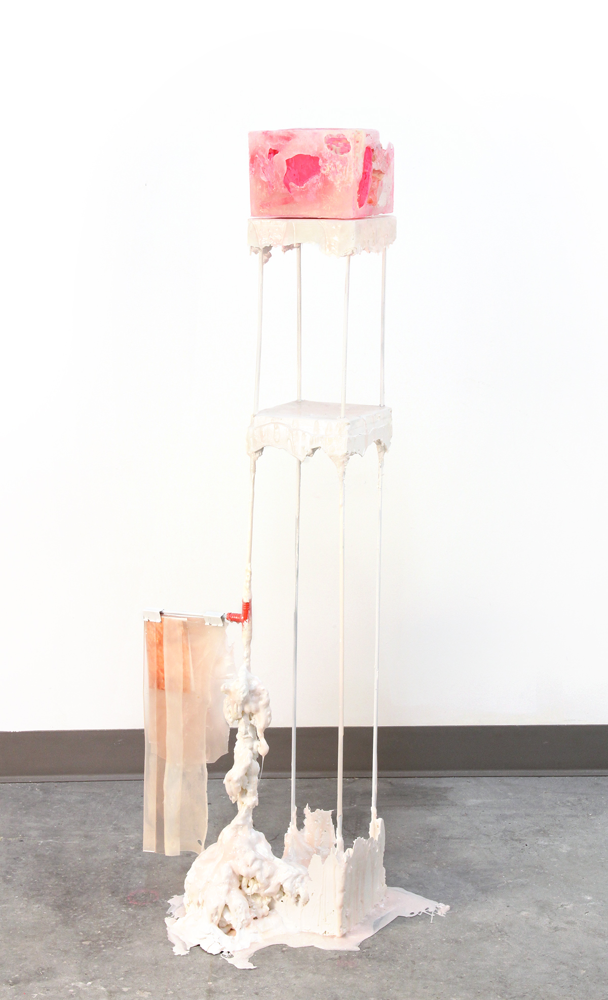 Segment #6 (w/ Notations) Fabric, metal, urethane foam, urethane rubber, epoxy resin, plaster of paris, acrylic, inkjet print 2017